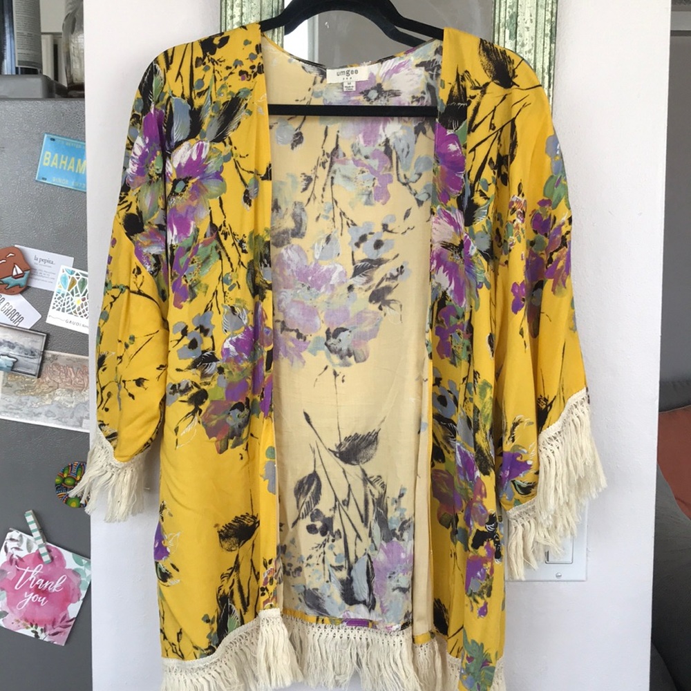 Floral cardigan